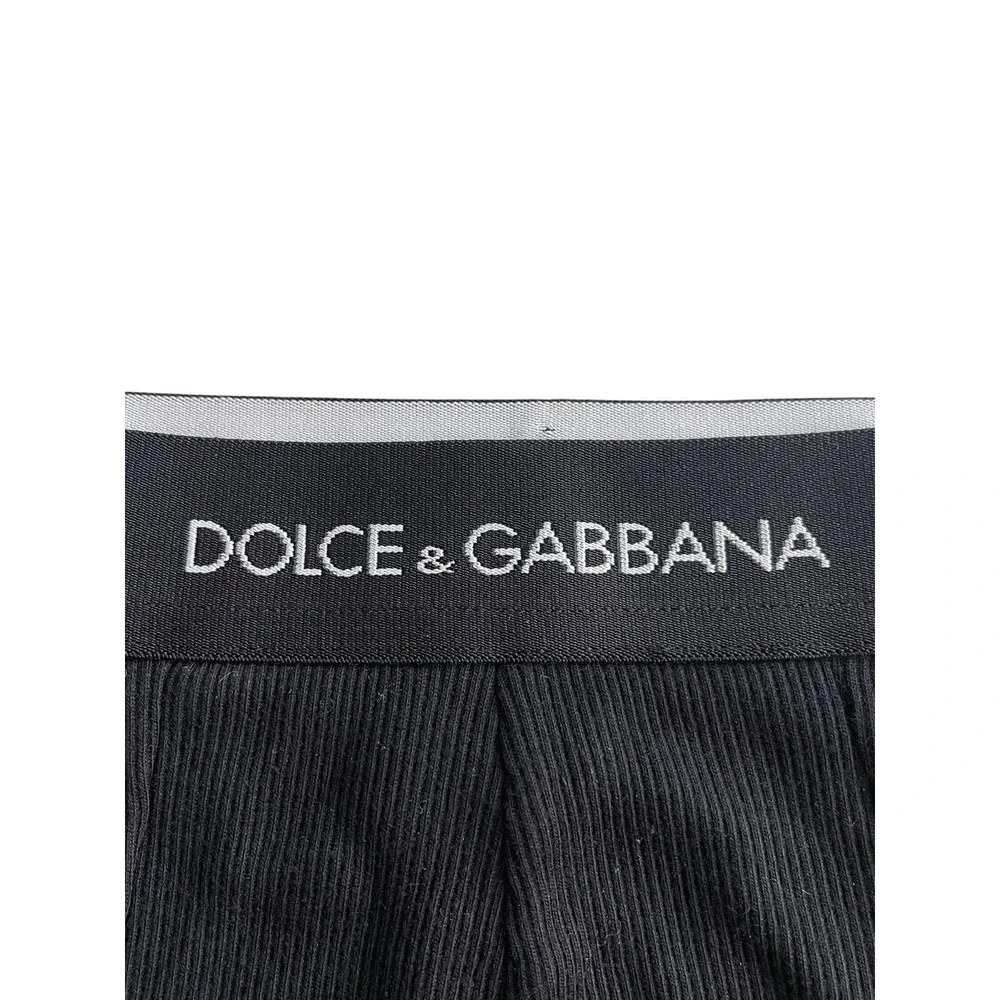 NWOT Mens Dolce & Gabbana Black Logo Waistband Briefs Underwear *Single Pair* S